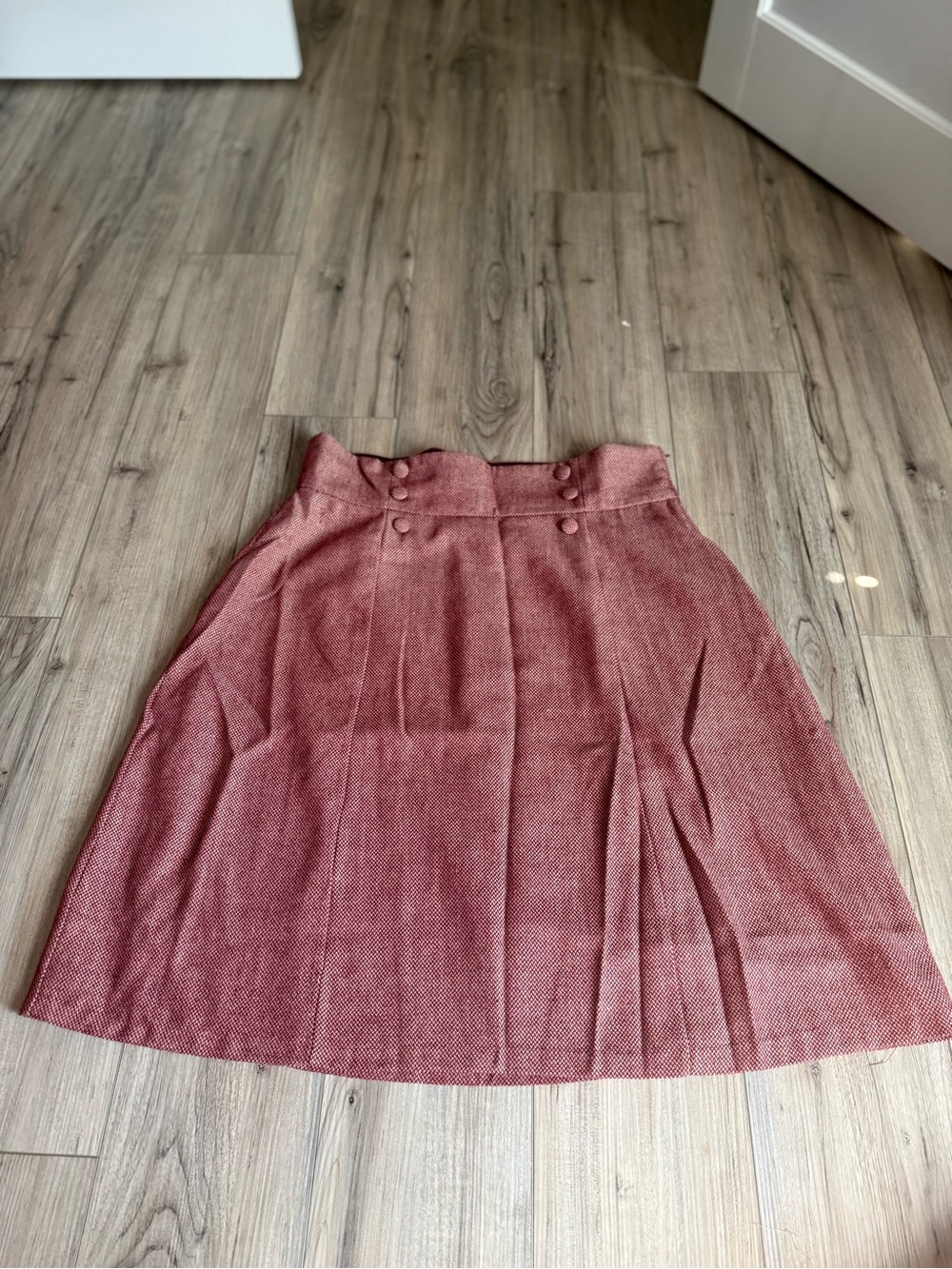 ModCloth High-Waist Rust Red A-Line Skirt Size 1X